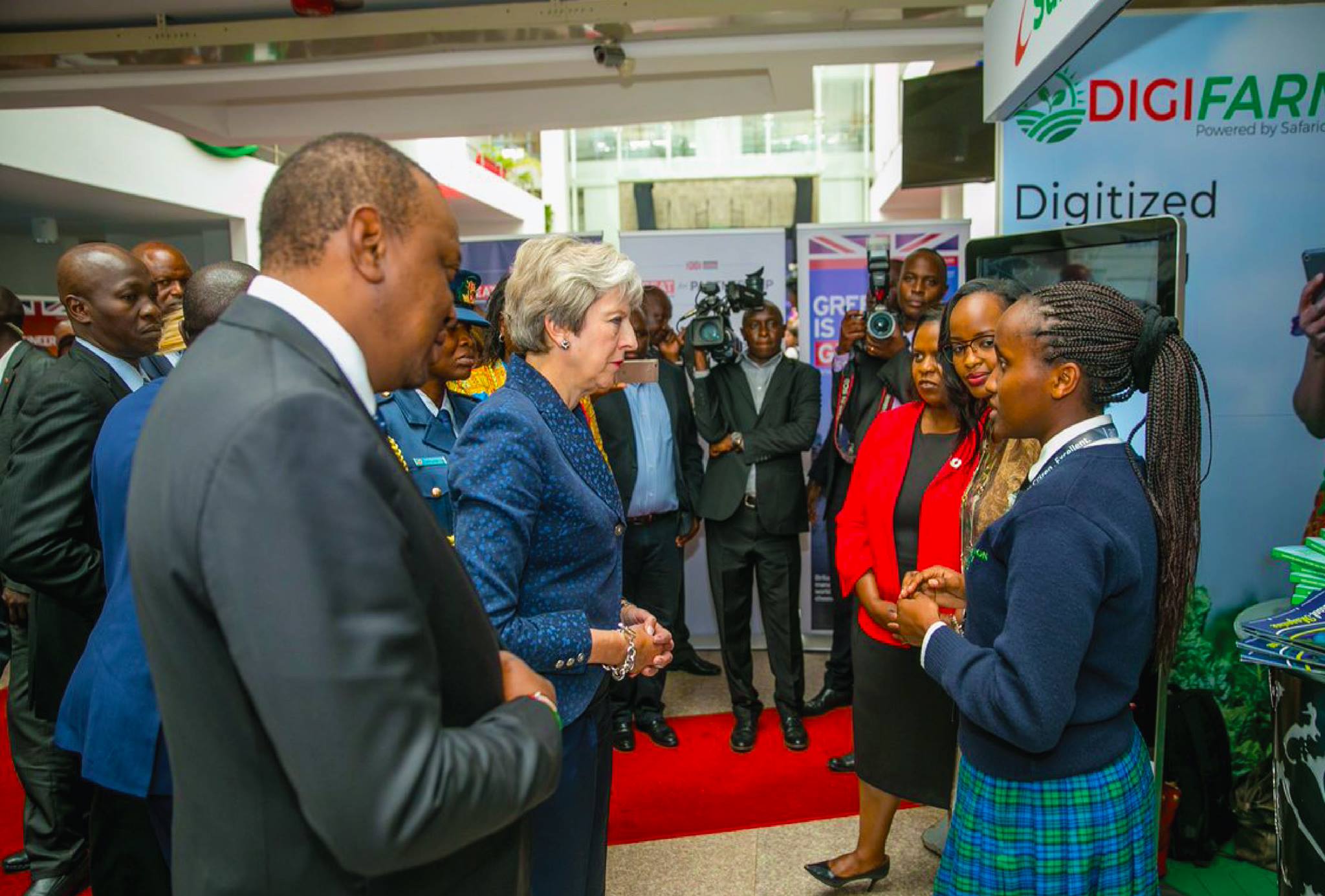 British Prime Minister Theresa May to Visit Kenya; By Ashley Chepkorir (FORM 3)